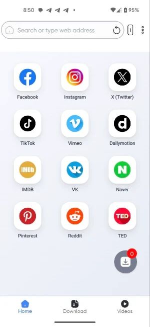 Video Downloader - Save Videos Screenshot 0