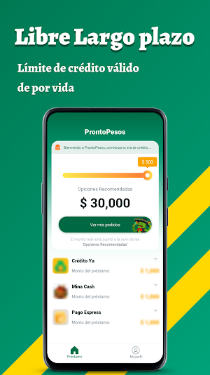 ProntoPesos: Préstamos crédito Screenshot 3