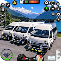 Mini Bus 3D Game Van Simulator