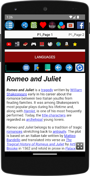 Romeo and Juliet Screenshot 1