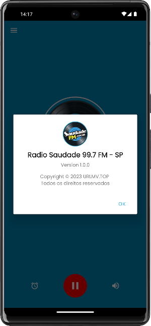 Rádio Saudade 99.7FM Santos SP Screenshot 3
