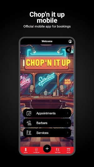 Chop'n it up mobile Screenshot 0
