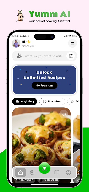 Yumm AI: Recipe Generator Screenshot 2