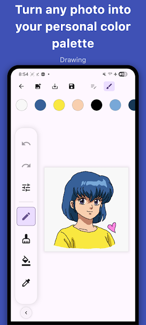 Pick-to-Draw: Photo Palette Screenshot 3