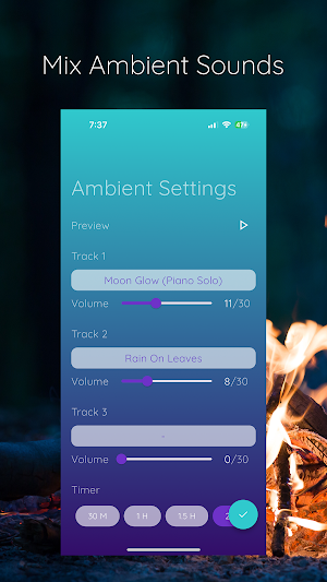 SunriseAlarm - Ambient & Alarm Screenshot 1