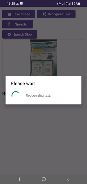 Img to Text and Speech Screenshot 3