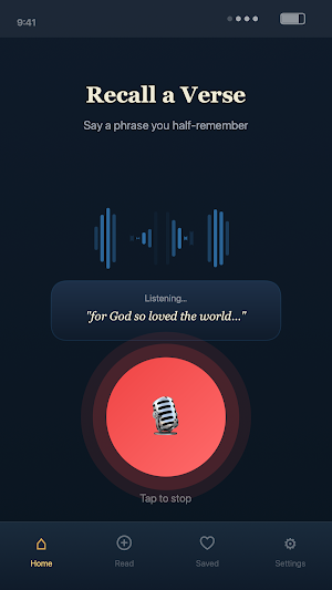SpeakBible Screenshot 1