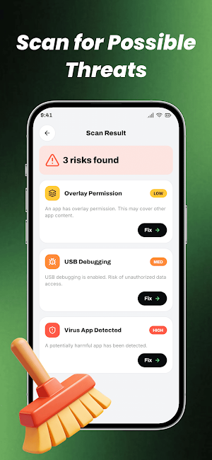 Deep Cleaner & Security Screenshot 0