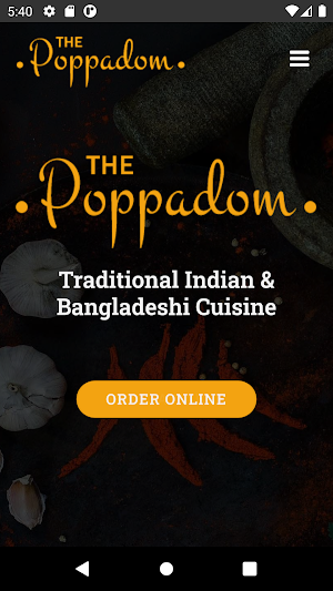 The Poppadom Screenshot 1