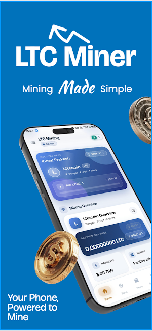 Litecoin Miner, LTC Mining Screenshot 0