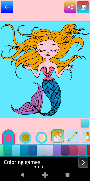 Princess Coloring for Kids Screenshot 3