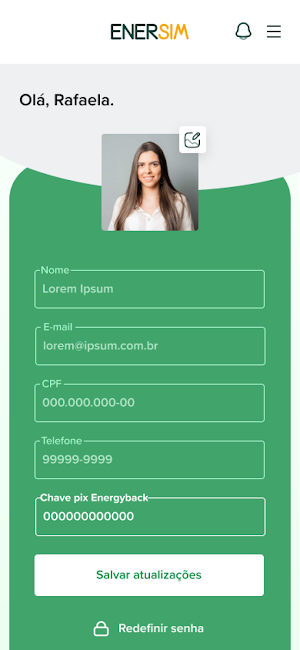 Portal do Associado Enersim Screenshot 1