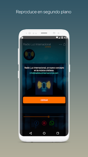 Radio Luz Internacional Screenshot 2