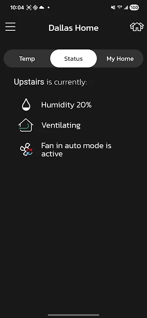 MyHomeComfort Screenshot 1