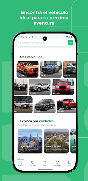 Tally - Car rental marketplace Screenshot 1