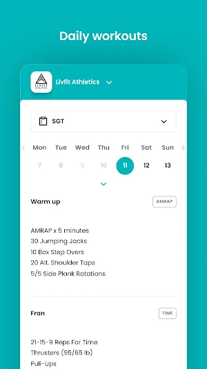 Livfit Athletics screenshot 4