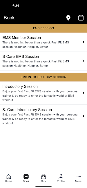 Fast Fit EMS Screenshot 1