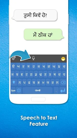 Punjabi Keyboard: Punjabi Language Keyboard Screenshot 1