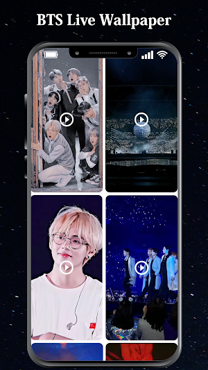 BTS Wallpaper Theme App Icons Screenshot 2