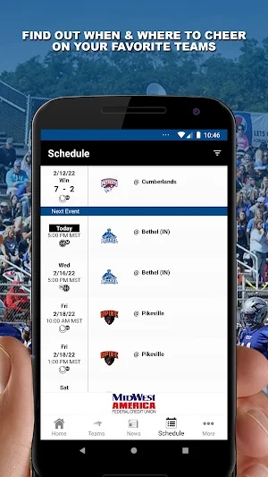Saint Francis Cougars Screenshot 1