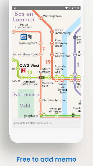 AMSTERDAM NETWORK MAPS Screenshot 3