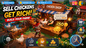 Chicken Hunter: Farm Thief Fox Screenshot 1