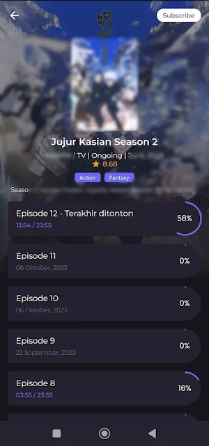 AnimeLovers V2 - Nonton Anime Screenshot 1