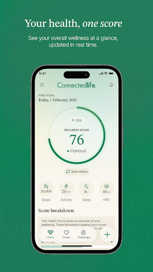 ConnectedLife+ Screenshot 0