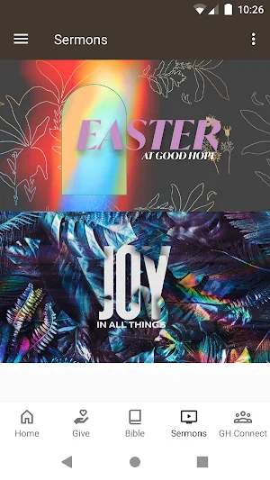 Good Hope Baptist Church App Screenshot 1