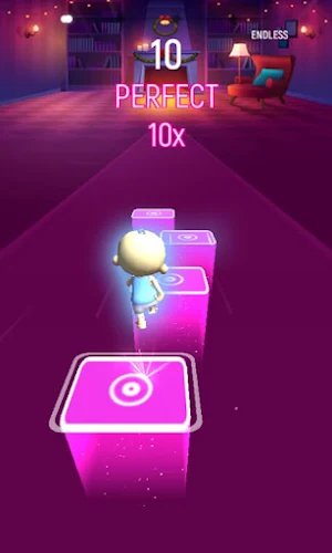 Upin Tiles Music EDM Jump Screenshot 2