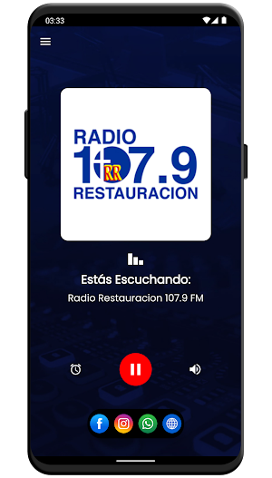 Radio Restauracion 107.9 FM Screenshot 2