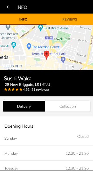 Sushi Waka Leeds Screenshot 3