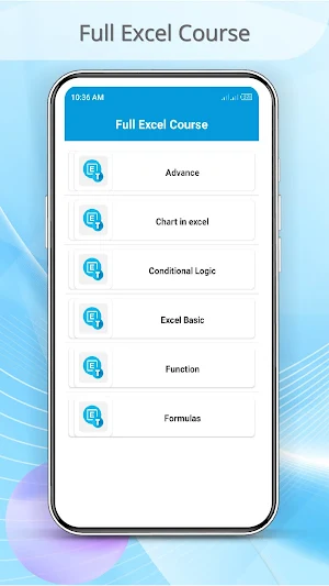 Learn Excel Course (Offline) Screenshot 3