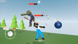 Stickman Power : Zombies Fight Screenshot 3