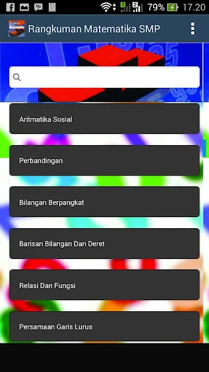 Rangkuman Matematika SMP Screenshot 3