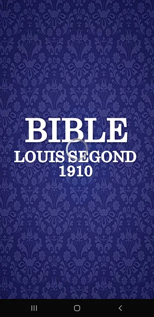 Sainte Bible LSG Screenshot 0