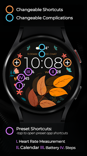 TVV Autumn 2 Watch Face Screenshot 3