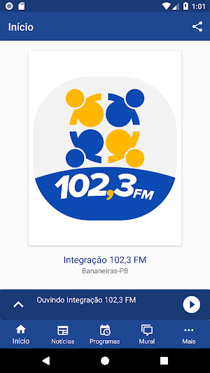 Rádio Integração 102,3 FM Screenshot 1