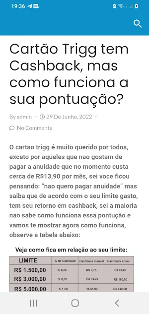 Investcardmais Screenshot 2