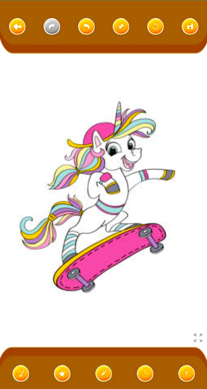 Unicorn Coloring Books Screenshot 3