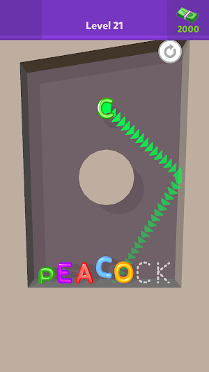 Jelly Words - 3d Puzzles Screenshot 1