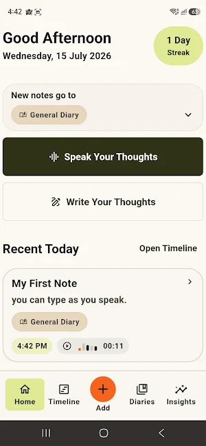 Mindful Murmur Screenshot 0