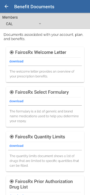 FairosRx App Screenshot 2