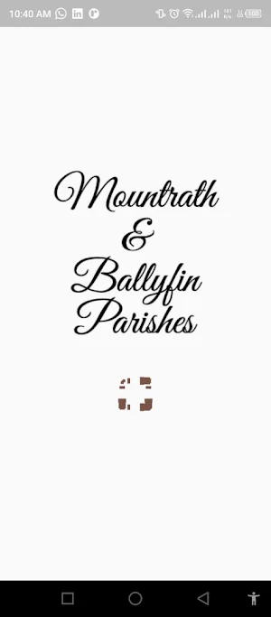 Mountrath & Ballyfins Parishes Screenshot 0