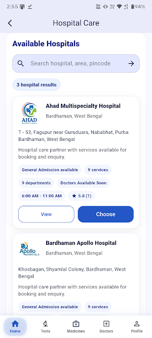 AidWellness - Smart HealthCare Screenshot 2