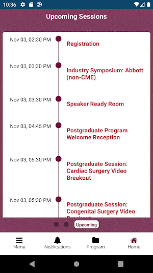 STSA 68th Annual Meeting Screenshot 1