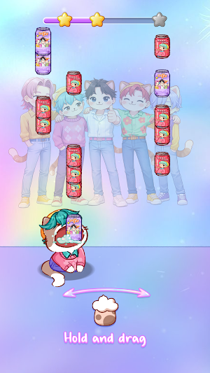 Kpop Rhythm Cat - Music Game Screenshot 1