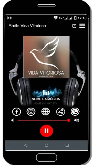 Rádio Vida Vitoriosa Screenshot 0
