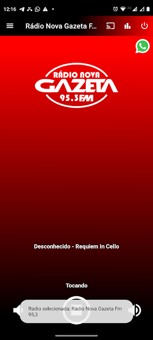 Rádio Nova Gazeta Fm 95,3 Screenshot 2