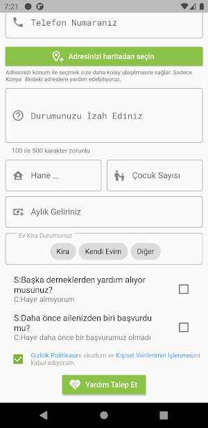 Önce İyilik Derneği - Yardım Screenshot 1